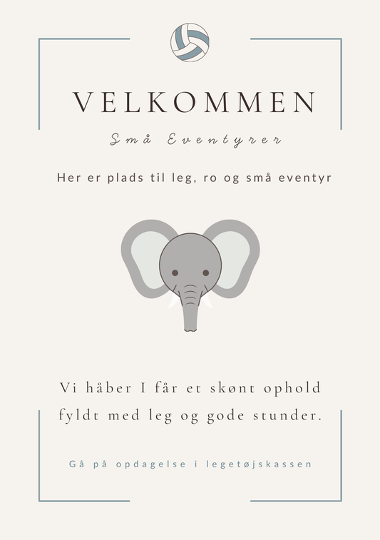 VELKOMST ELEFANT